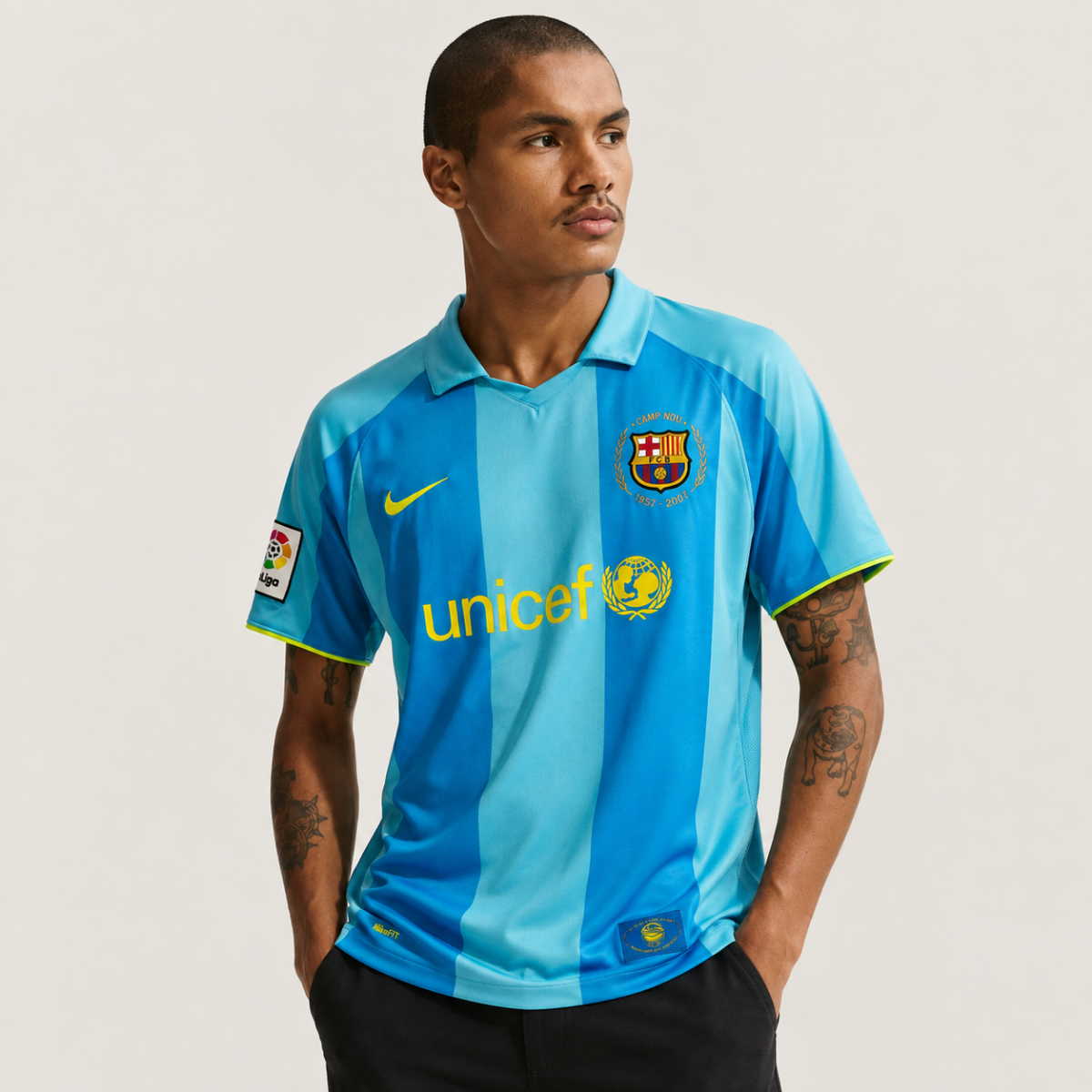 Camiseta Barcelona Segunda Equipación Retro 07/08